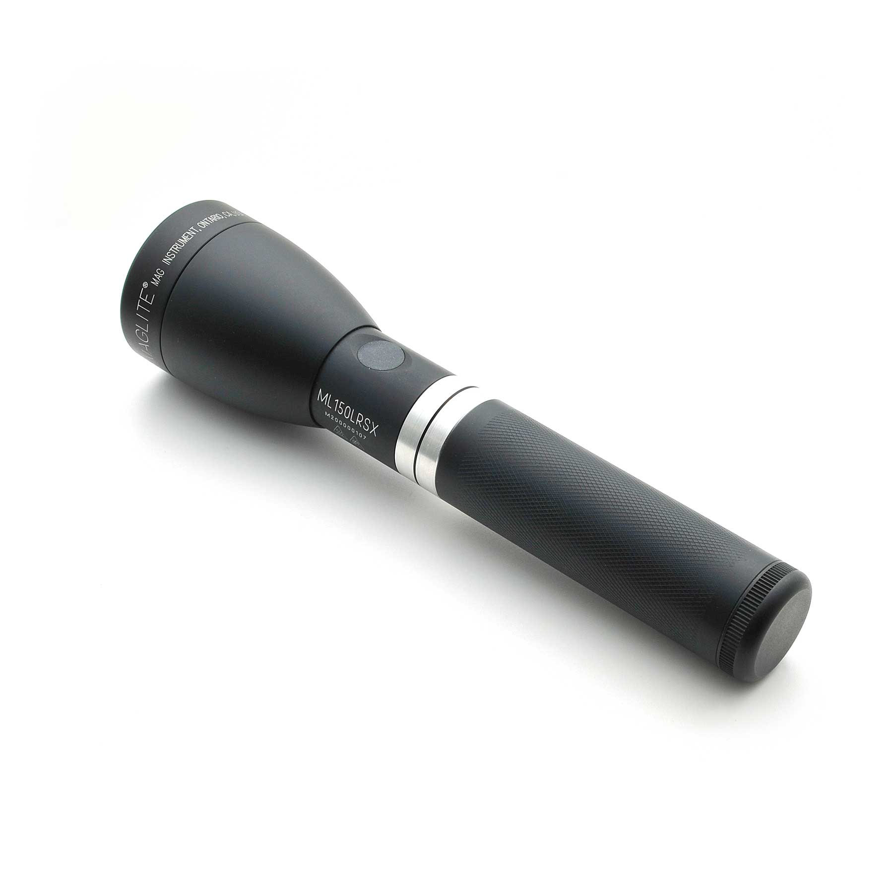ML150LRSX Rechargeable LED Fast-Charging Flashlight - Matte  Black - Custom Tactical Engraving - Image 4
