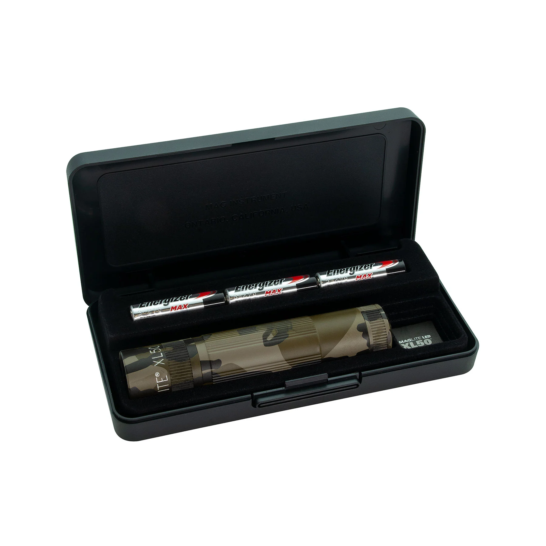 MAGLITE XL50 FLASHLIGHT IN MOSSY OAK ORIGINAL BOTTOMLAND PATTERN - Image 4